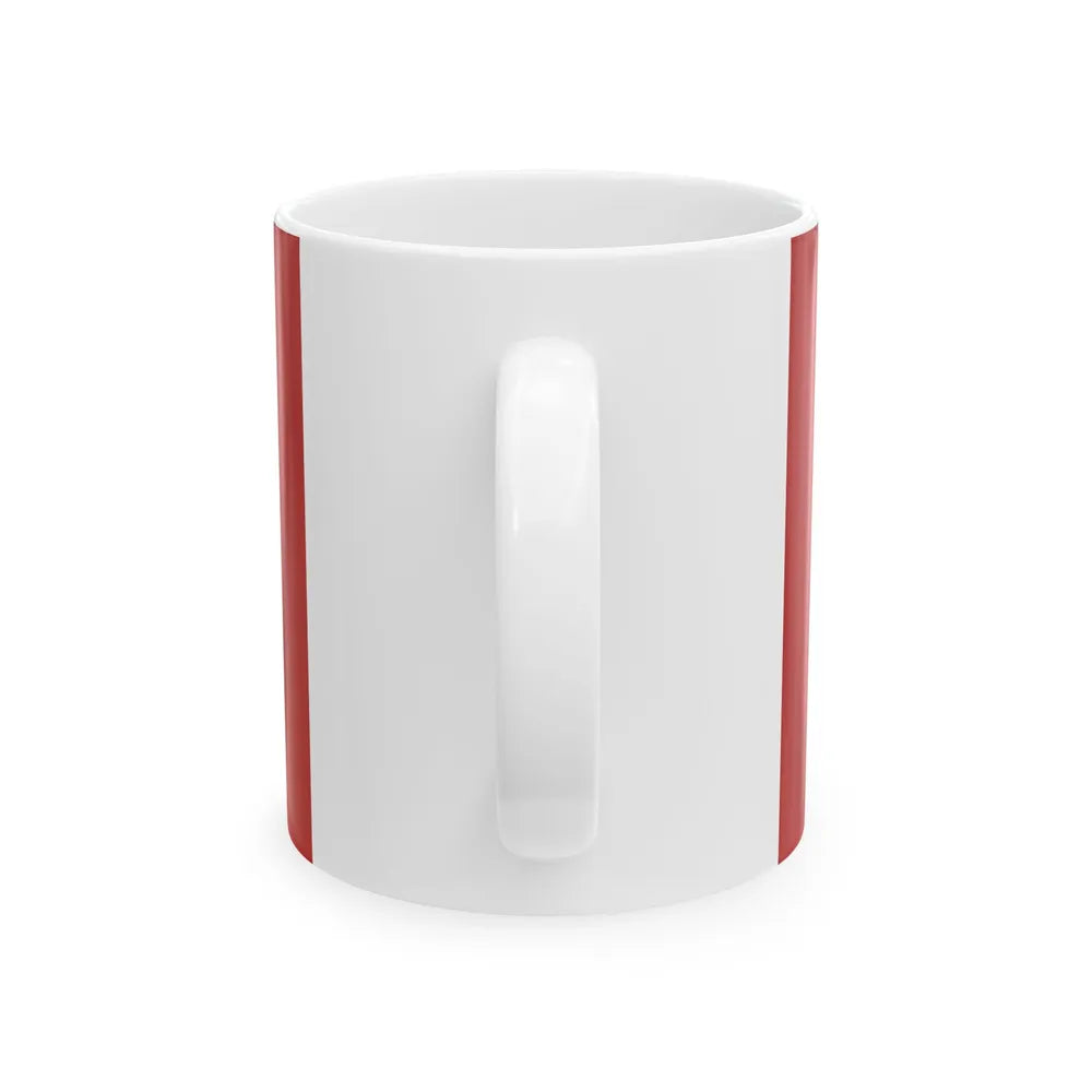 Flag of Noble County Ohio (United States) White Coffee Mug - Go Mug Yourself
