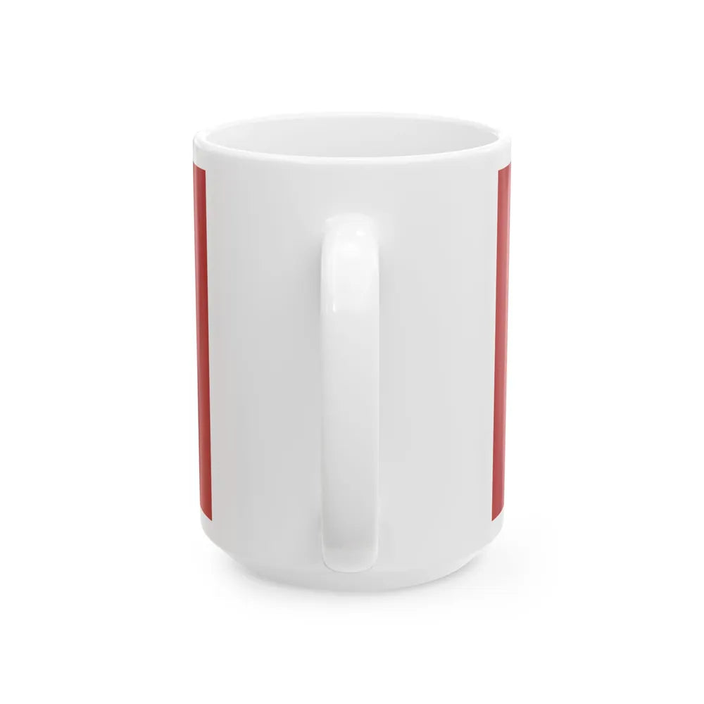 Flag of Noble County Ohio (United States) White Coffee Mug - Go Mug Yourself