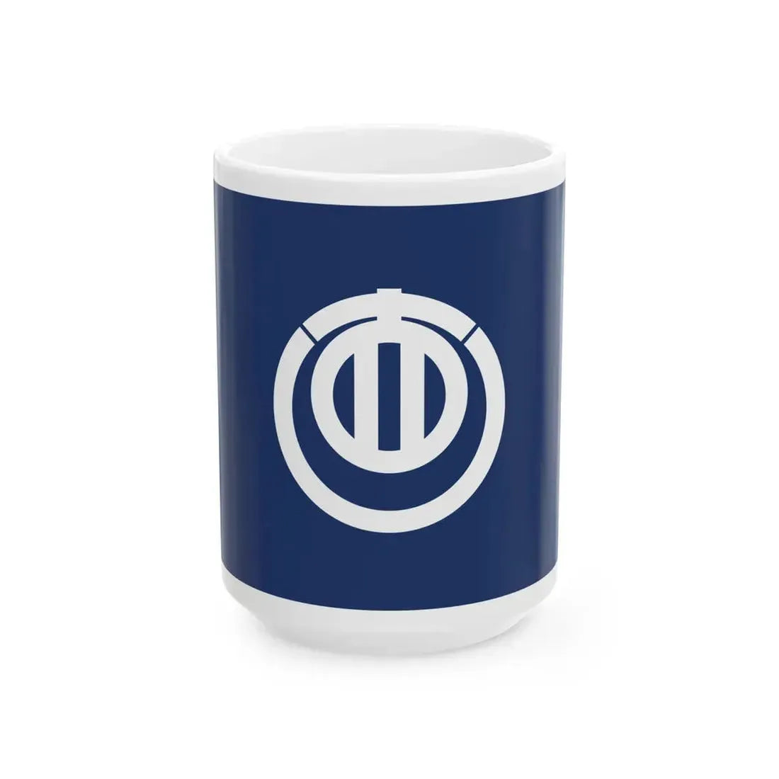 Flag of Nogata Fukuoka (Japan) White Coffee Mug 15oz - Go Mug Yourself