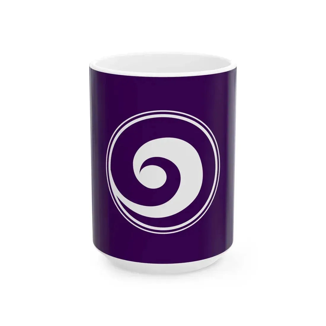 Flag of Noheji Aomori (Japan) White Coffee Mug 15oz - Go Mug Yourself