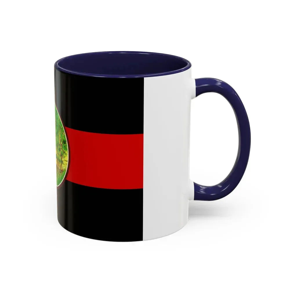 Flag of Nong Khai Province Thailand - Accent Coffee Mug - Go Mug Yourself