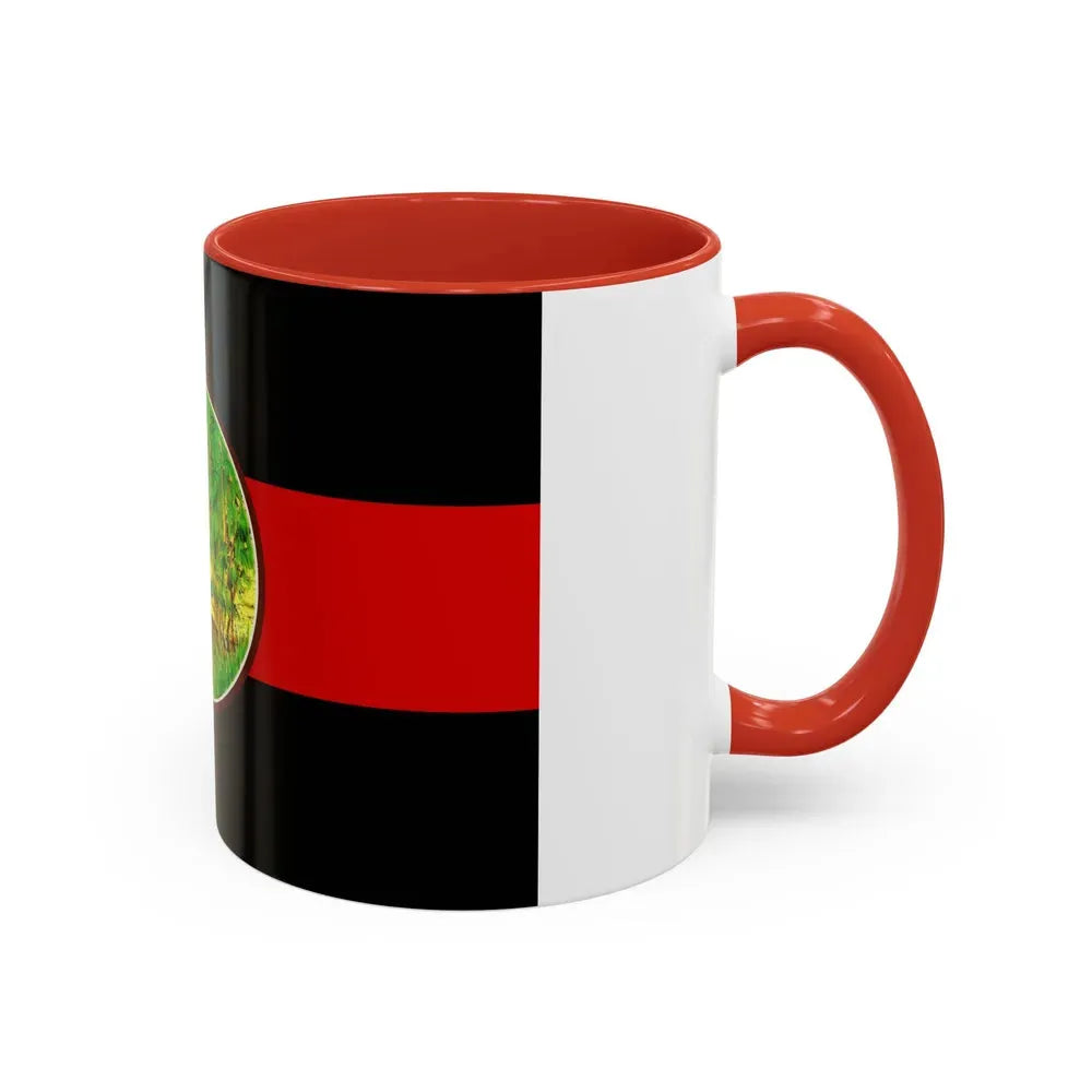 Flag of Nong Khai Province Thailand - Accent Coffee Mug - Go Mug Yourself