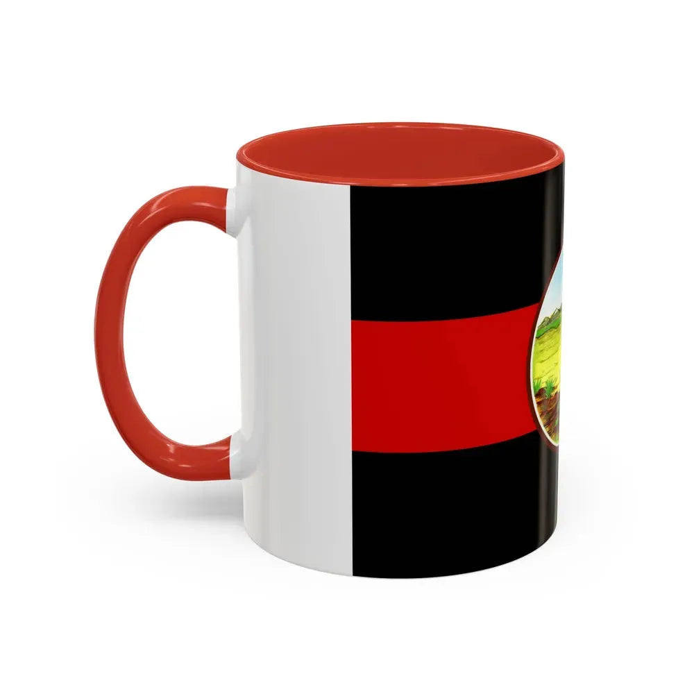 Flag of Nong Khai Province Thailand - Accent Coffee Mug - Go Mug Yourself