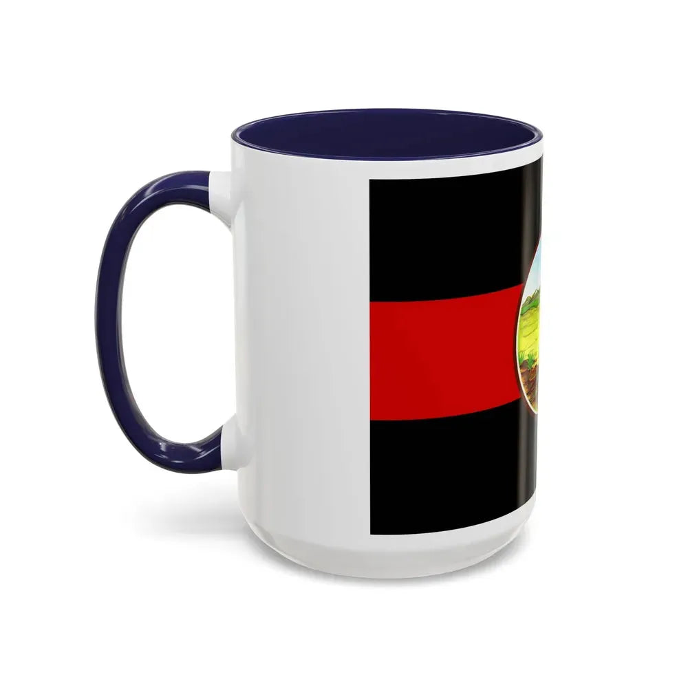 Flag of Nong Khai Province Thailand - Accent Coffee Mug - Go Mug Yourself