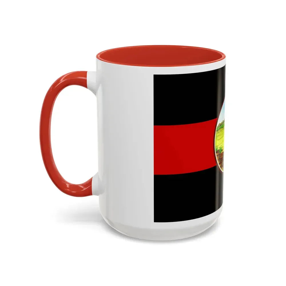 Flag of Nong Khai Province Thailand - Accent Coffee Mug - Go Mug Yourself