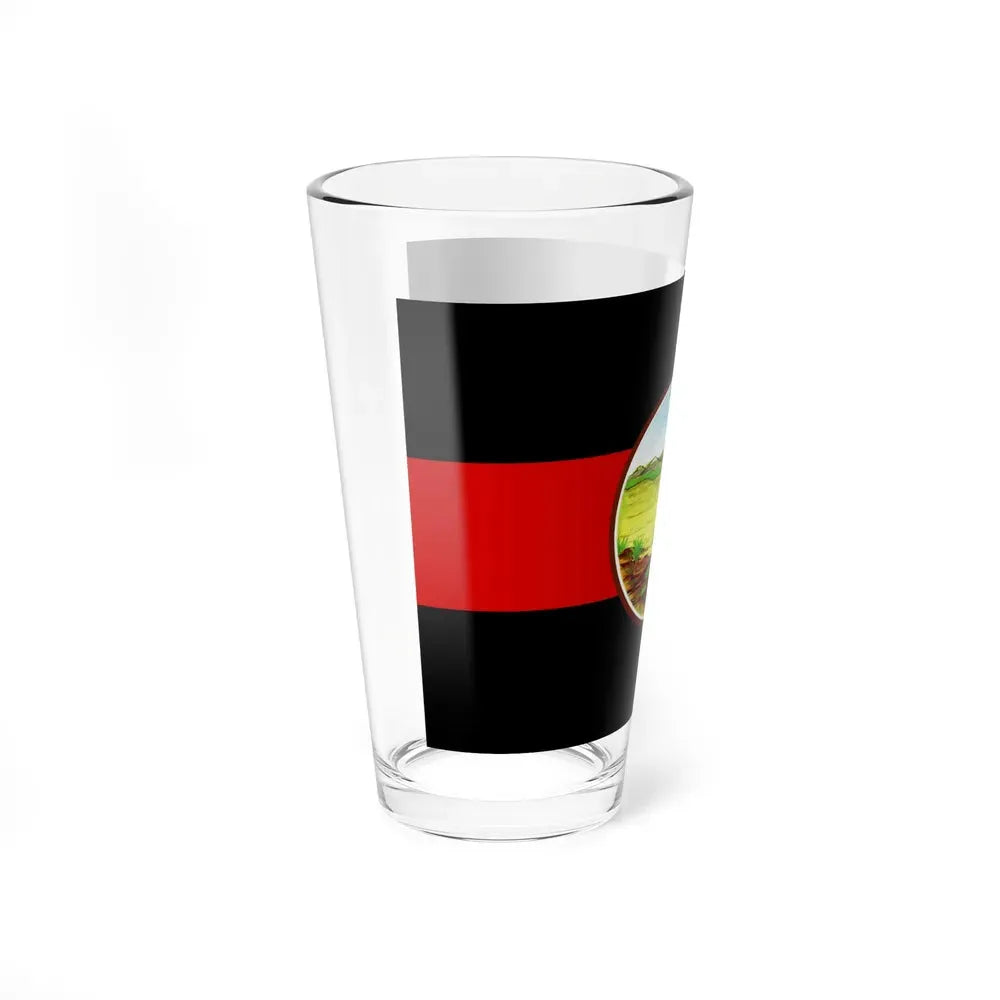 Flag of Nong Khai Province Thailand - Pint Glass 16oz - Go Mug Yourself