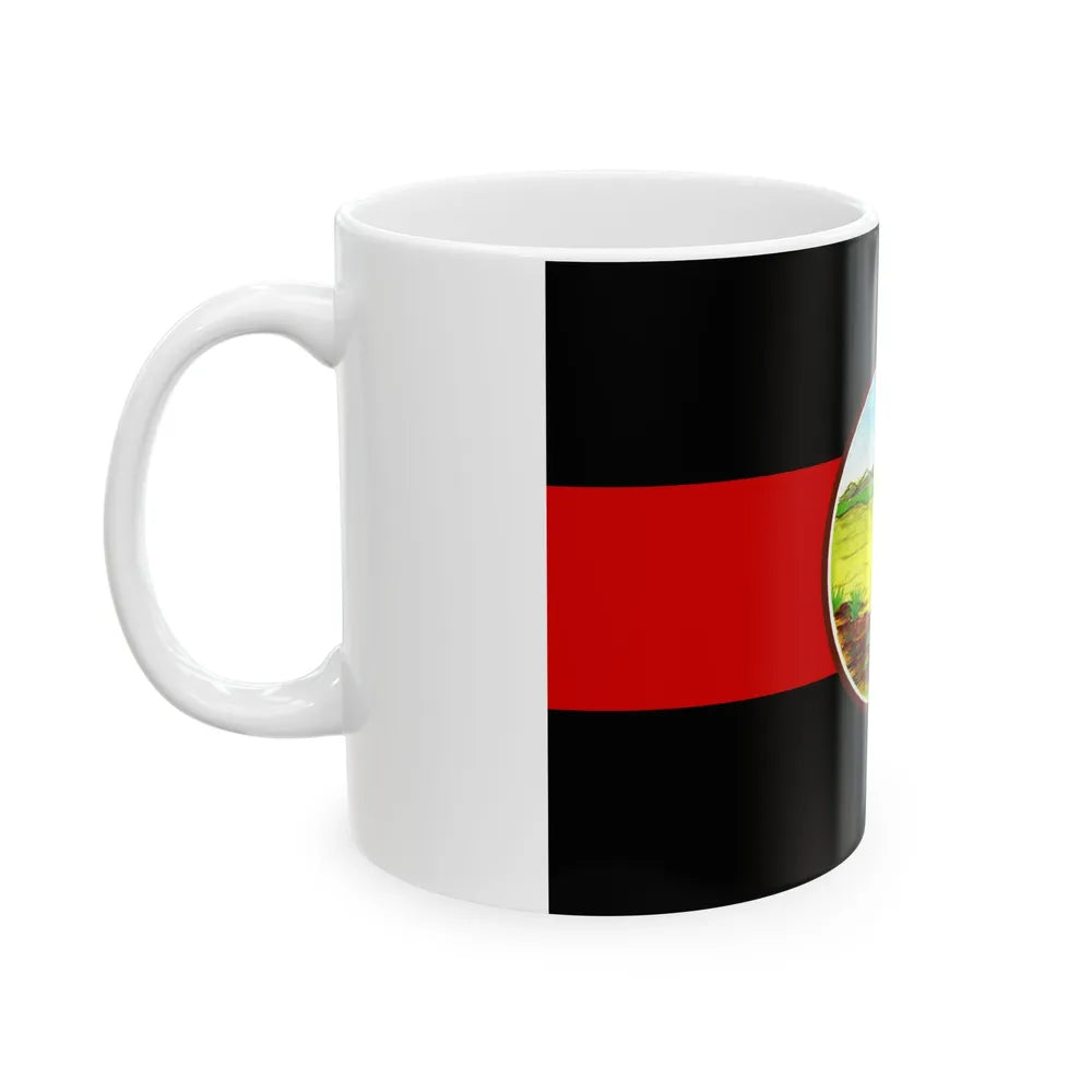 Flag of Nong Khai Province Thailand - White Coffee Mug - Go Mug Yourself