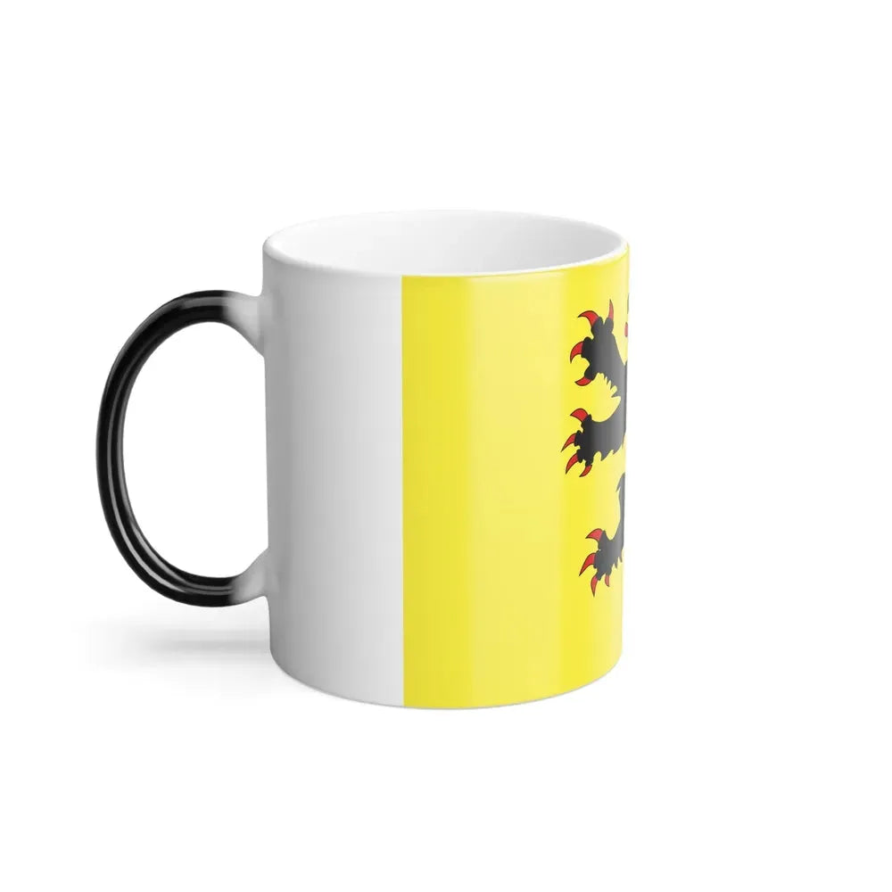 Flag of Nord France 2 - Color Changing Coffee Mug - Go Mug Yourself
