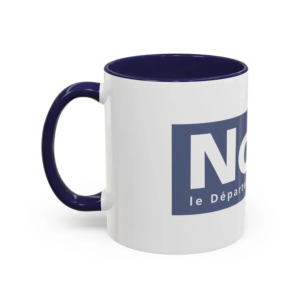 Flag of Nord France - Accent Coffee Mug - Go Mug Yourself