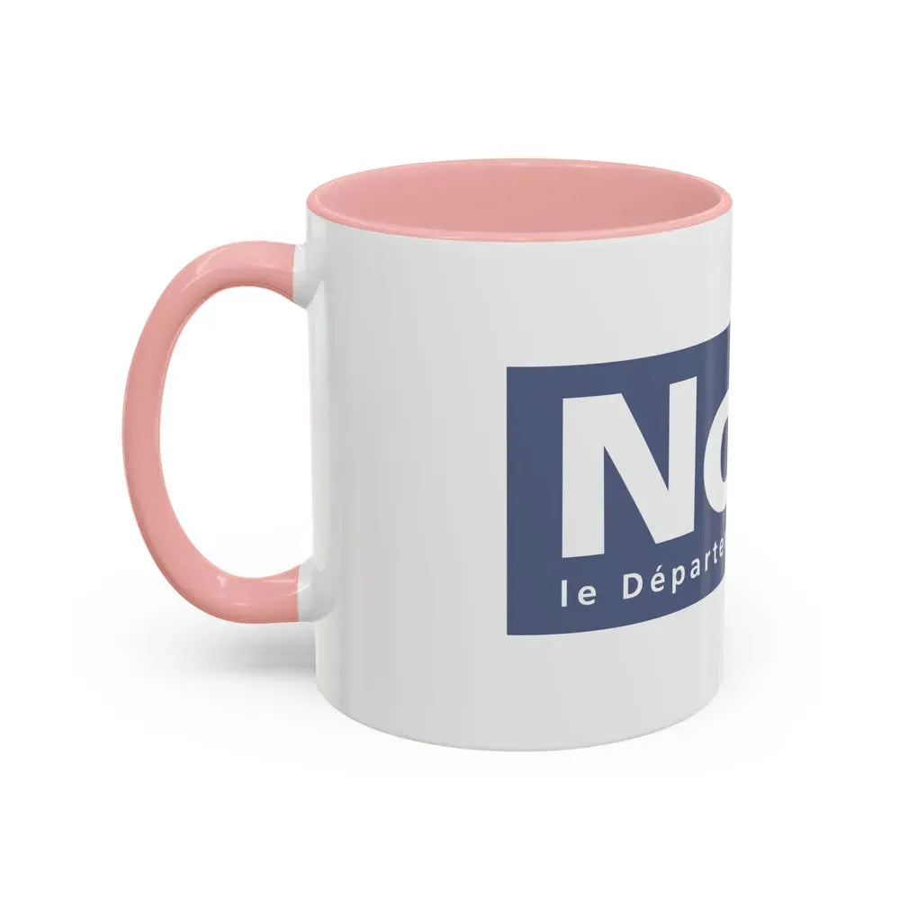 Flag of Nord France - Accent Coffee Mug - Go Mug Yourself