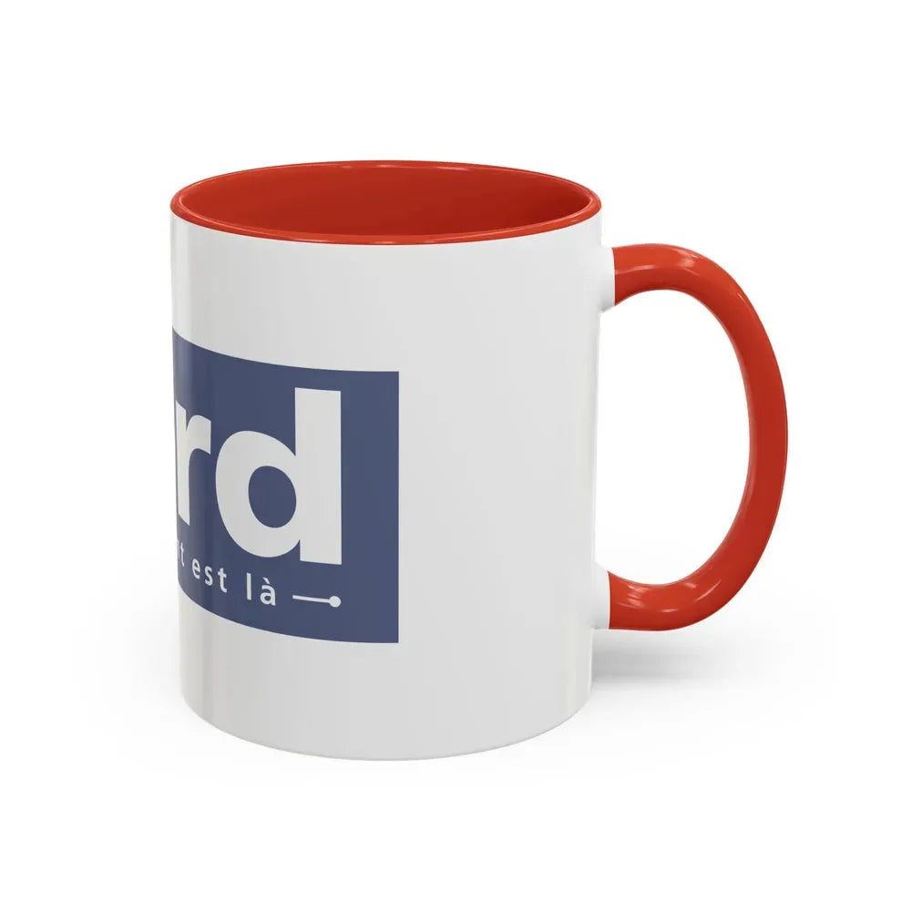 Flag of Nord France - Accent Coffee Mug - Go Mug Yourself
