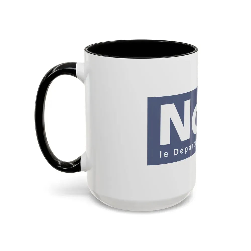 Flag of Nord France - Accent Coffee Mug - Go Mug Yourself