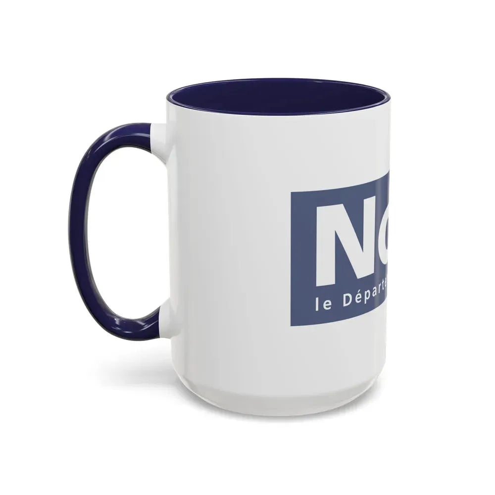 Flag of Nord France - Accent Coffee Mug - Go Mug Yourself