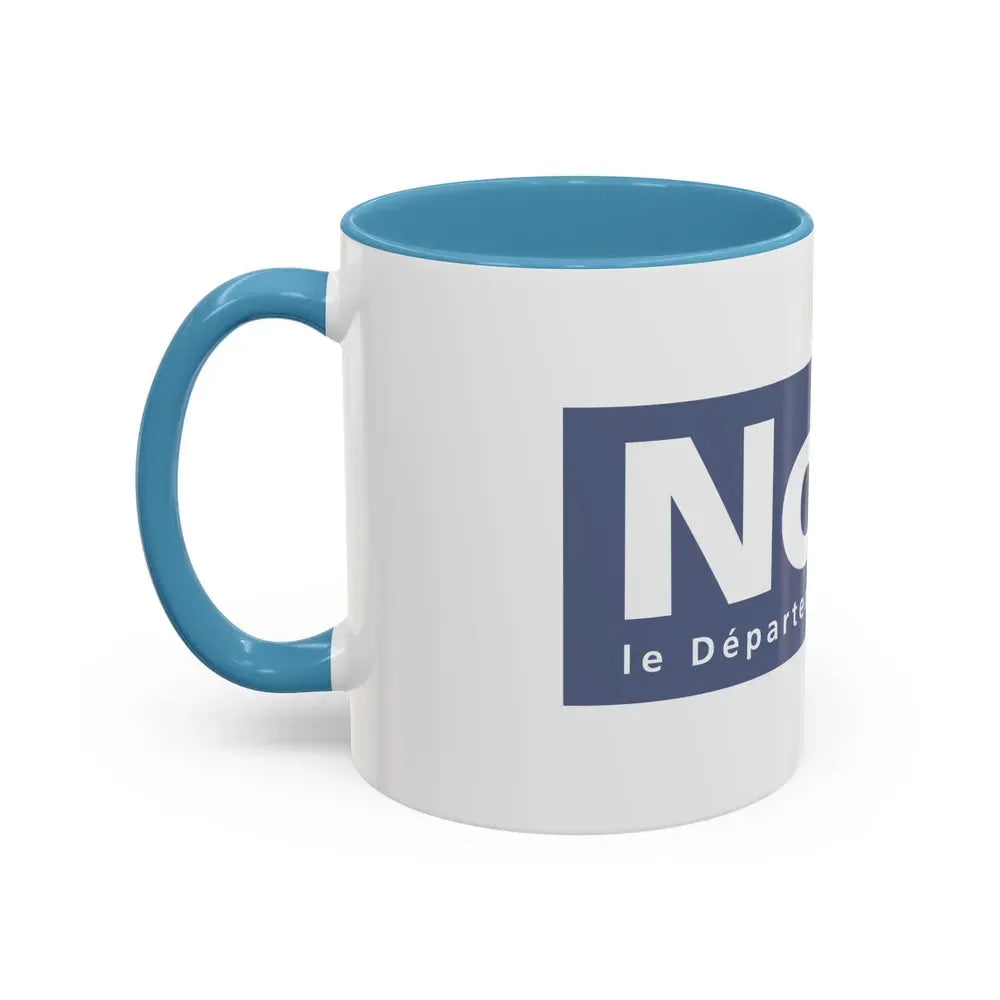 Flag of Nord France - Accent Coffee Mug - Go Mug Yourself