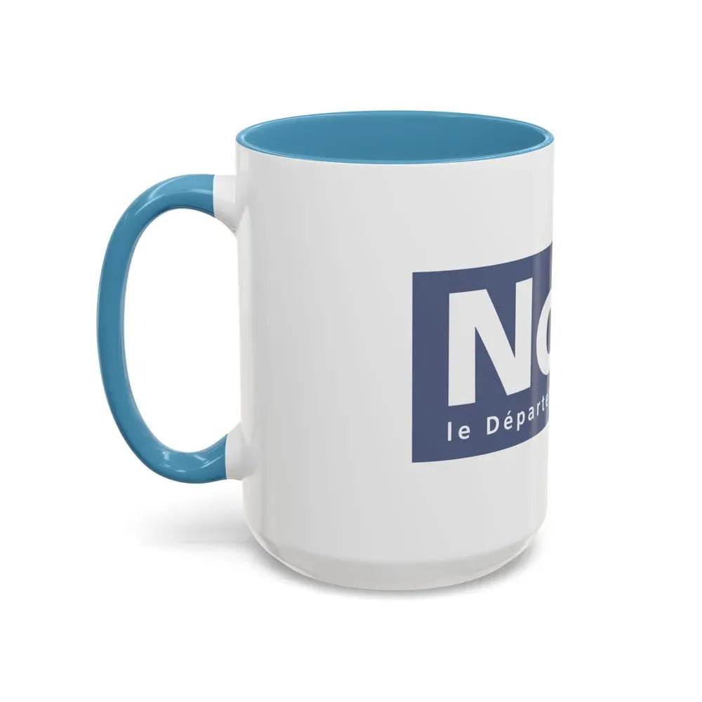Flag of Nord France - Accent Coffee Mug - Go Mug Yourself