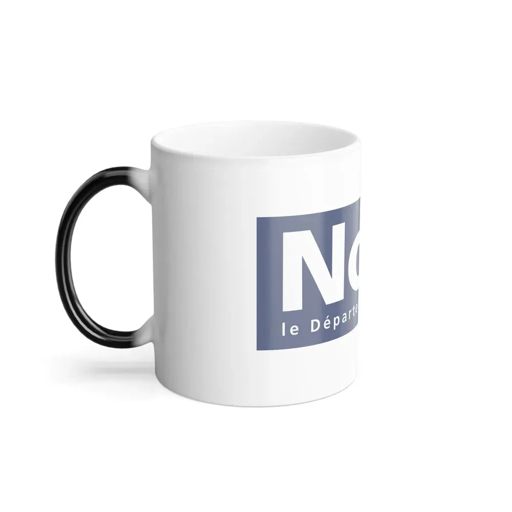 Flag of Nord France - Color Changing Coffee Mug - Go Mug Yourself