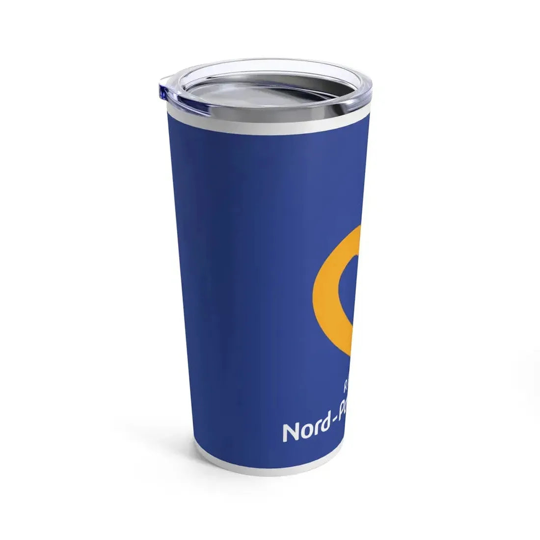 Flag of Nord Pas de Calais France 2 - Tumbler 20oz - Go Mug Yourself