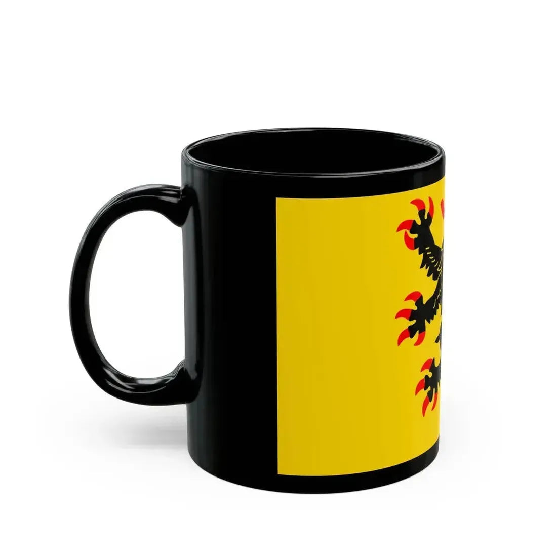 Flag of Nord Pas de Calais France - Black Coffee Mug - Go Mug Yourself