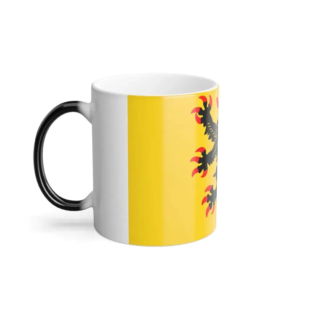Flag of Nord Pas de Calais France - Color Changing Coffee Mug - Go Mug Yourself