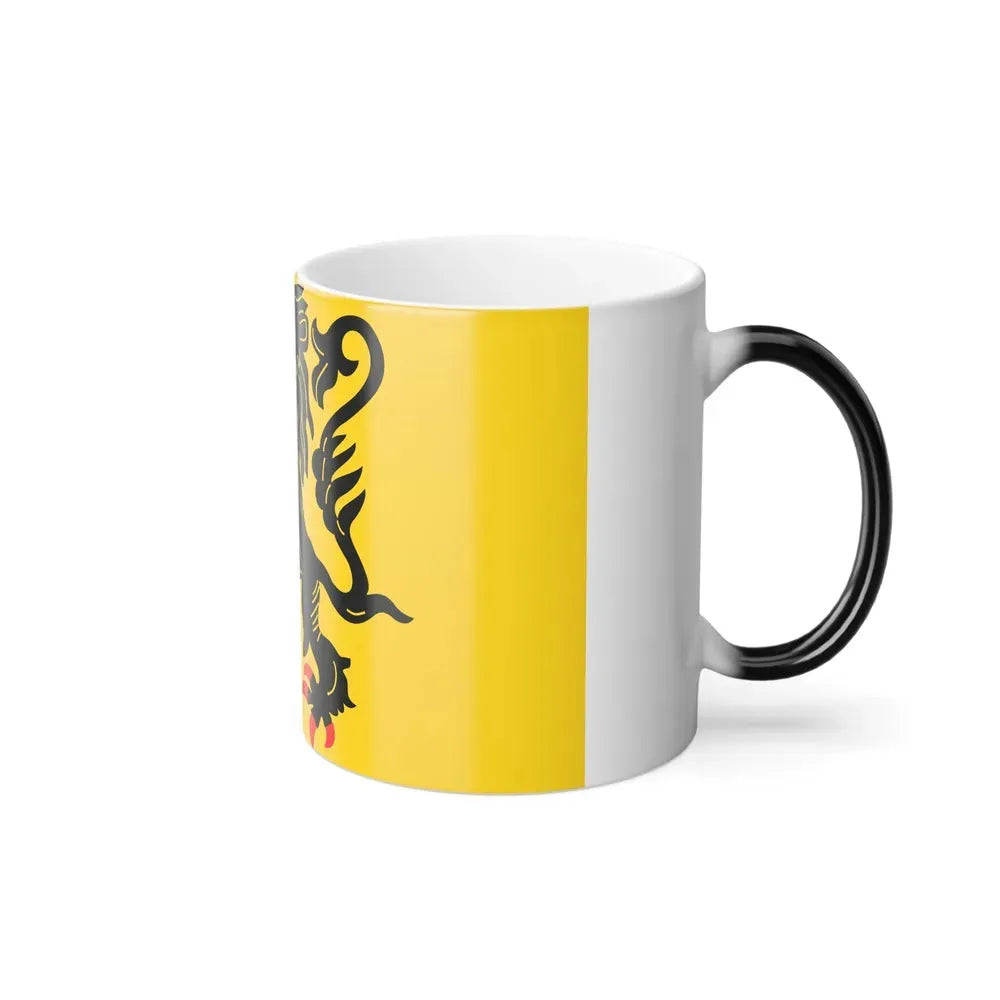 Flag of Nord Pas de Calais France - Color Changing Coffee Mug - Go Mug Yourself