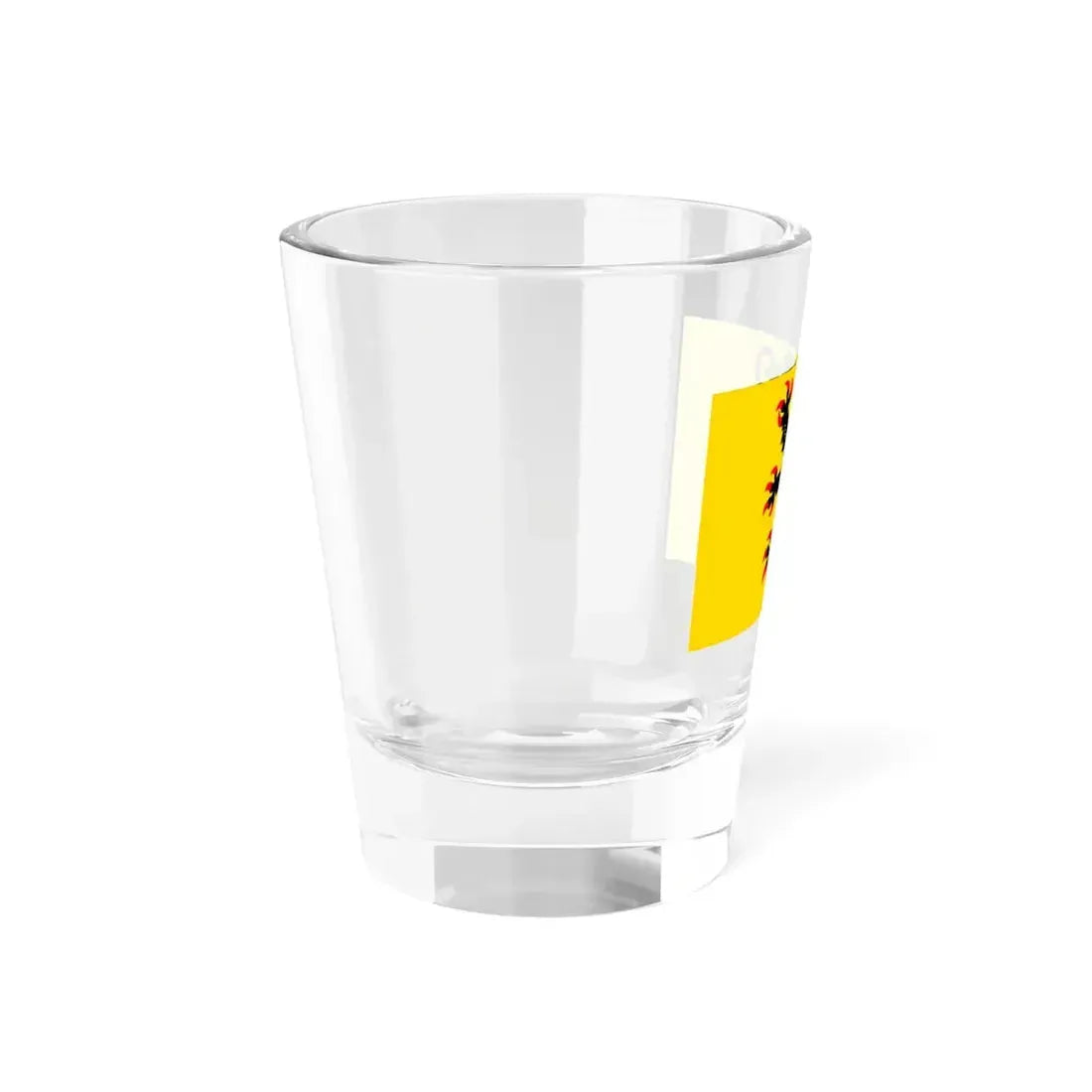 Flag of Nord Pas de Calais France - Shot Glass 1.5oz - Go Mug Yourself