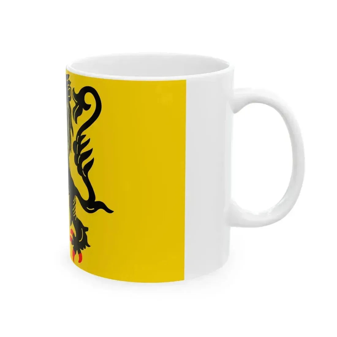 Flag of Nord Pas de Calais France - White Coffee Mug - Go Mug Yourself