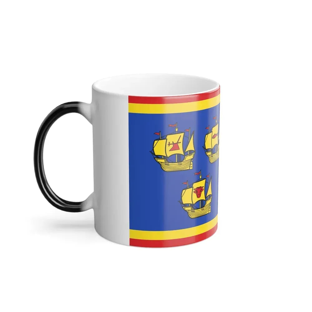 Flag of Nordfriesland Germany - Color Changing Coffee Mug - Go Mug Yourself