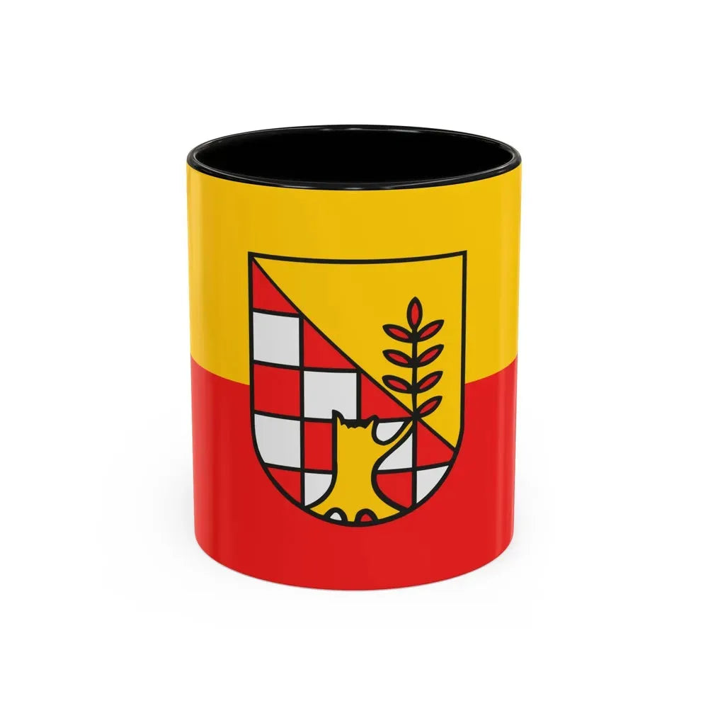 Flag of Nordhausen Germany - Accent Coffee Mug 11oz Black - Go Mug Yourself