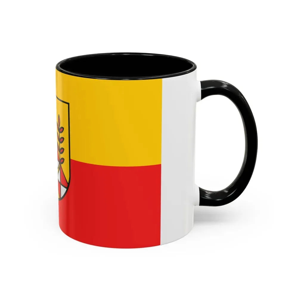 Flag of Nordhausen Germany - Accent Coffee Mug - Go Mug Yourself