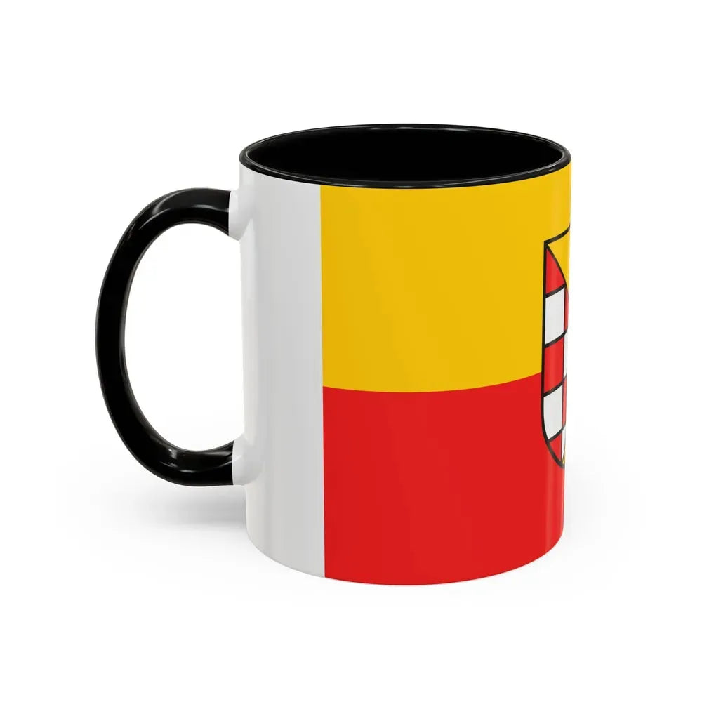 Flag of Nordhausen Germany - Accent Coffee Mug - Go Mug Yourself