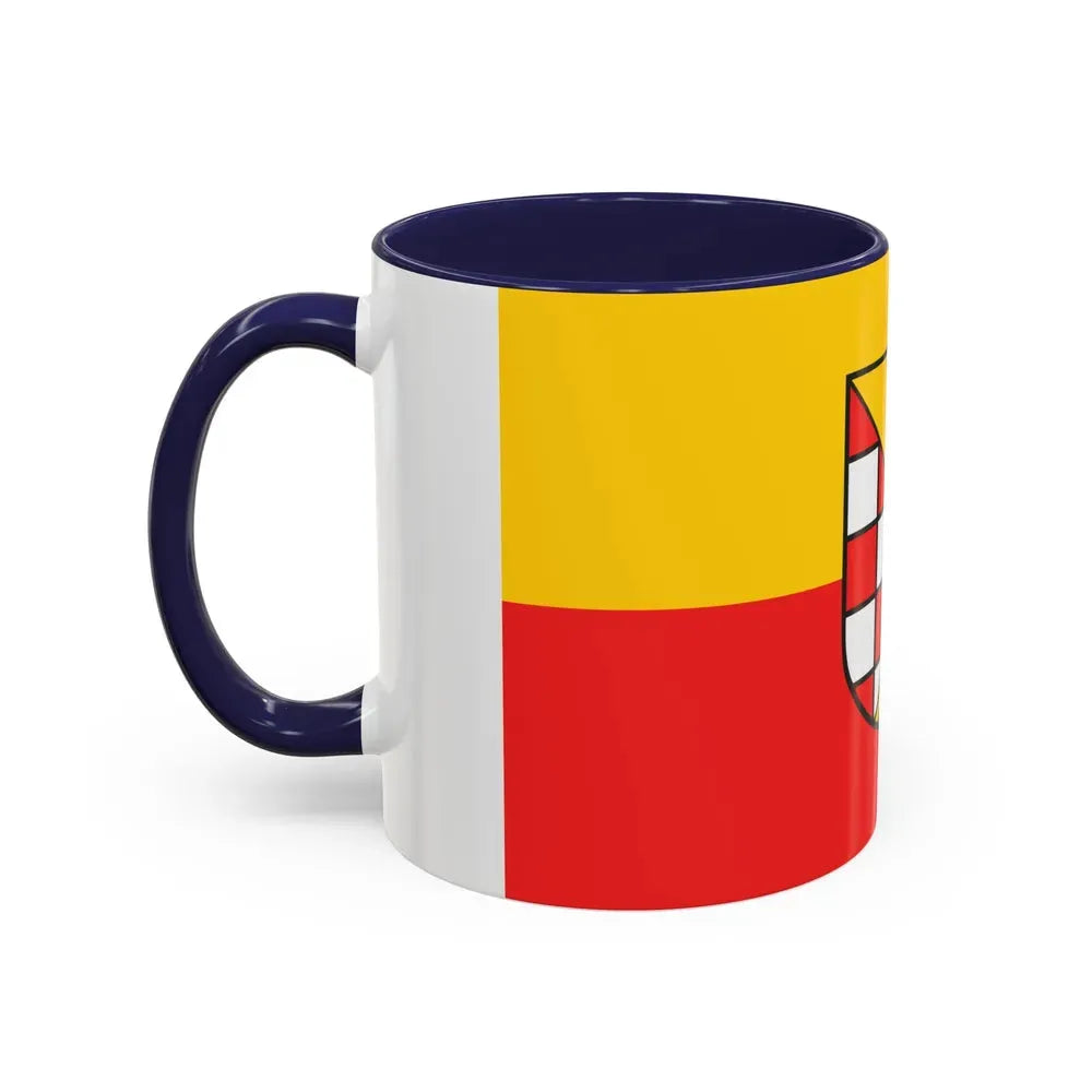 Flag of Nordhausen Germany - Accent Coffee Mug - Go Mug Yourself