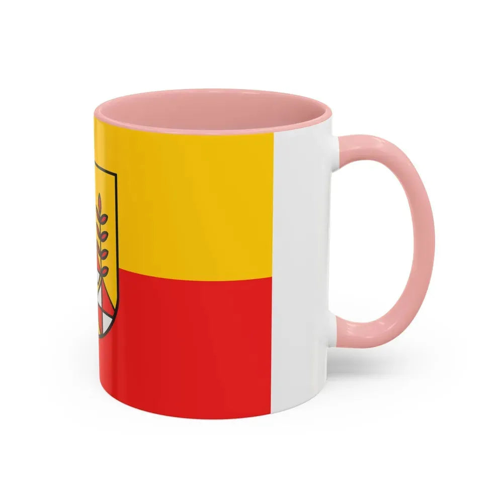 Flag of Nordhausen Germany - Accent Coffee Mug - Go Mug Yourself