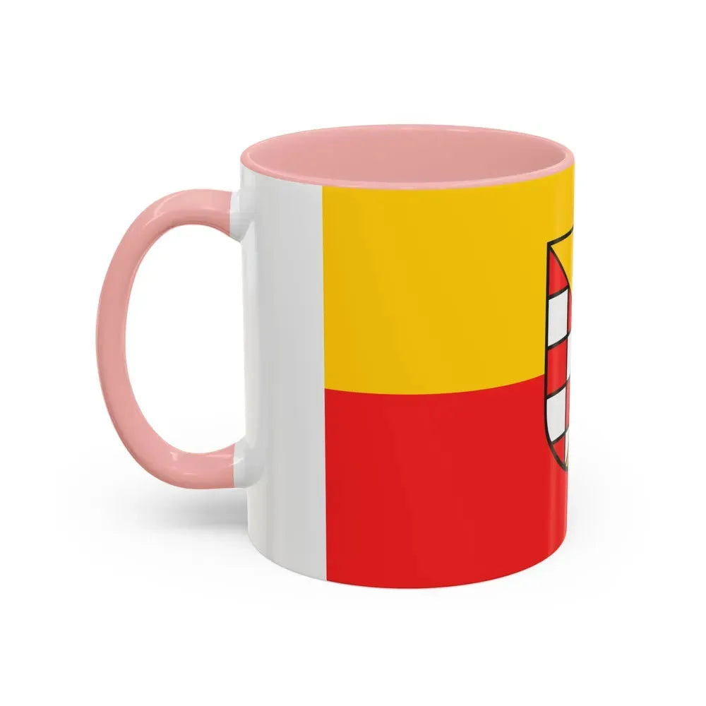 Flag of Nordhausen Germany - Accent Coffee Mug - Go Mug Yourself