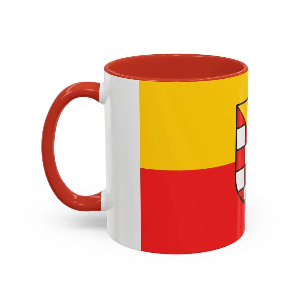 Flag of Nordhausen Germany - Accent Coffee Mug - Go Mug Yourself