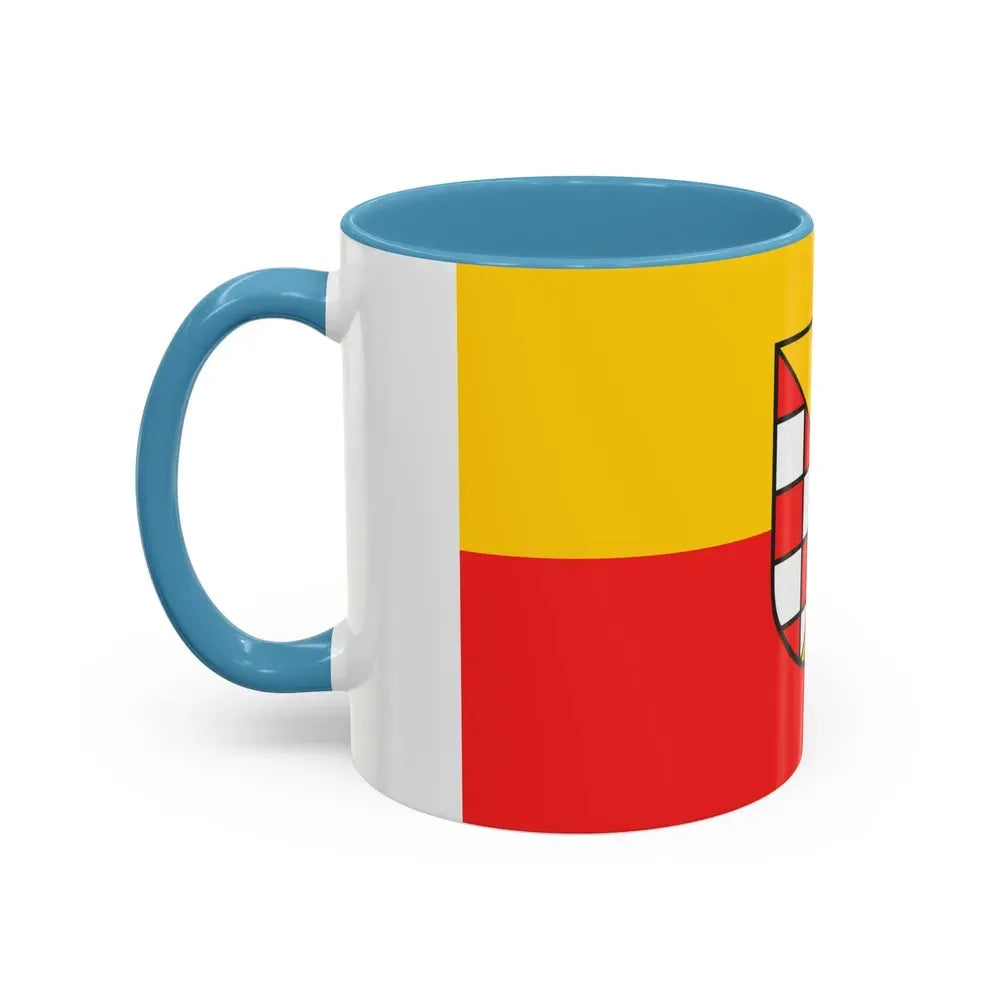 Flag of Nordhausen Germany - Accent Coffee Mug - Go Mug Yourself