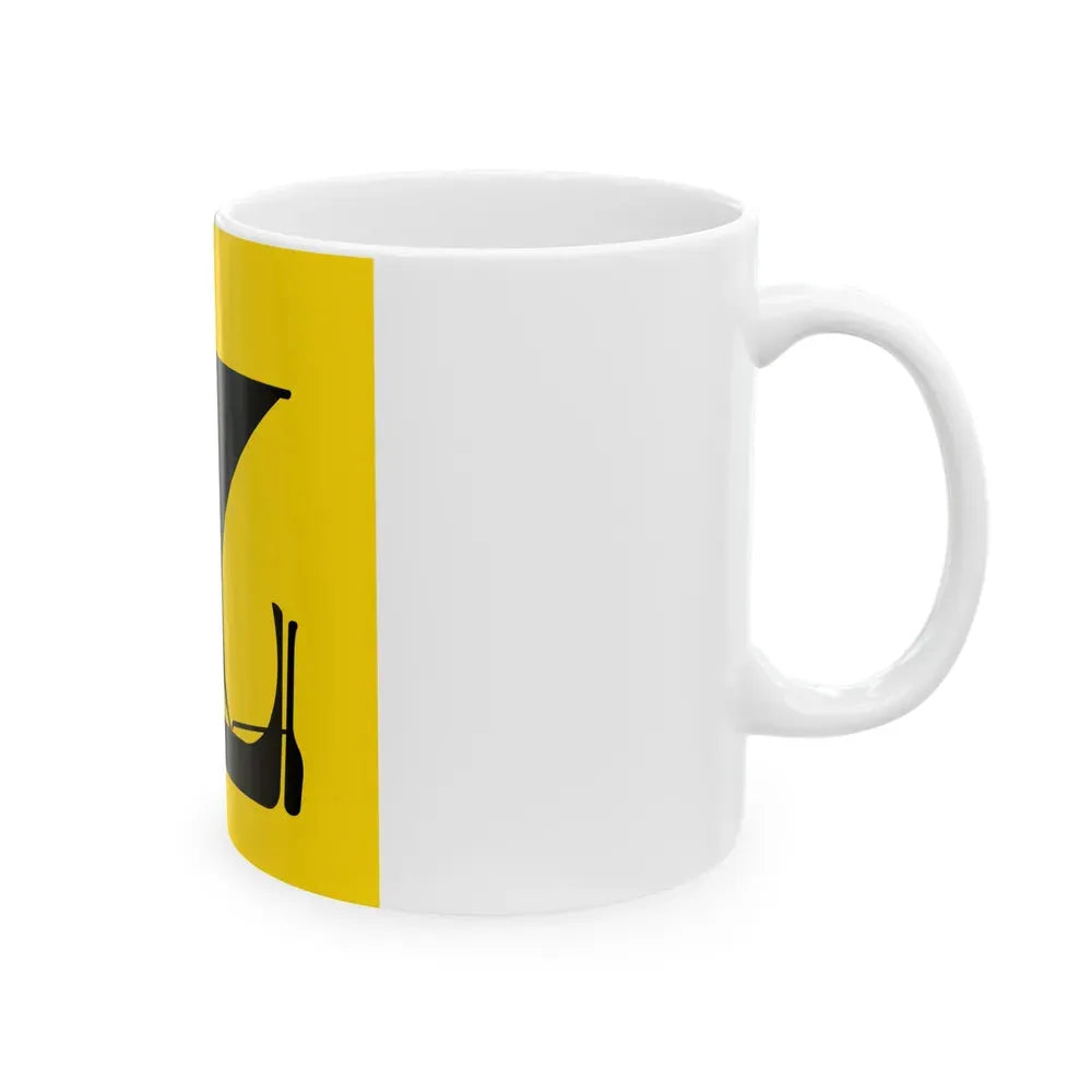 Flag of Nordland Norway - White Coffee Mug - Go Mug Yourself