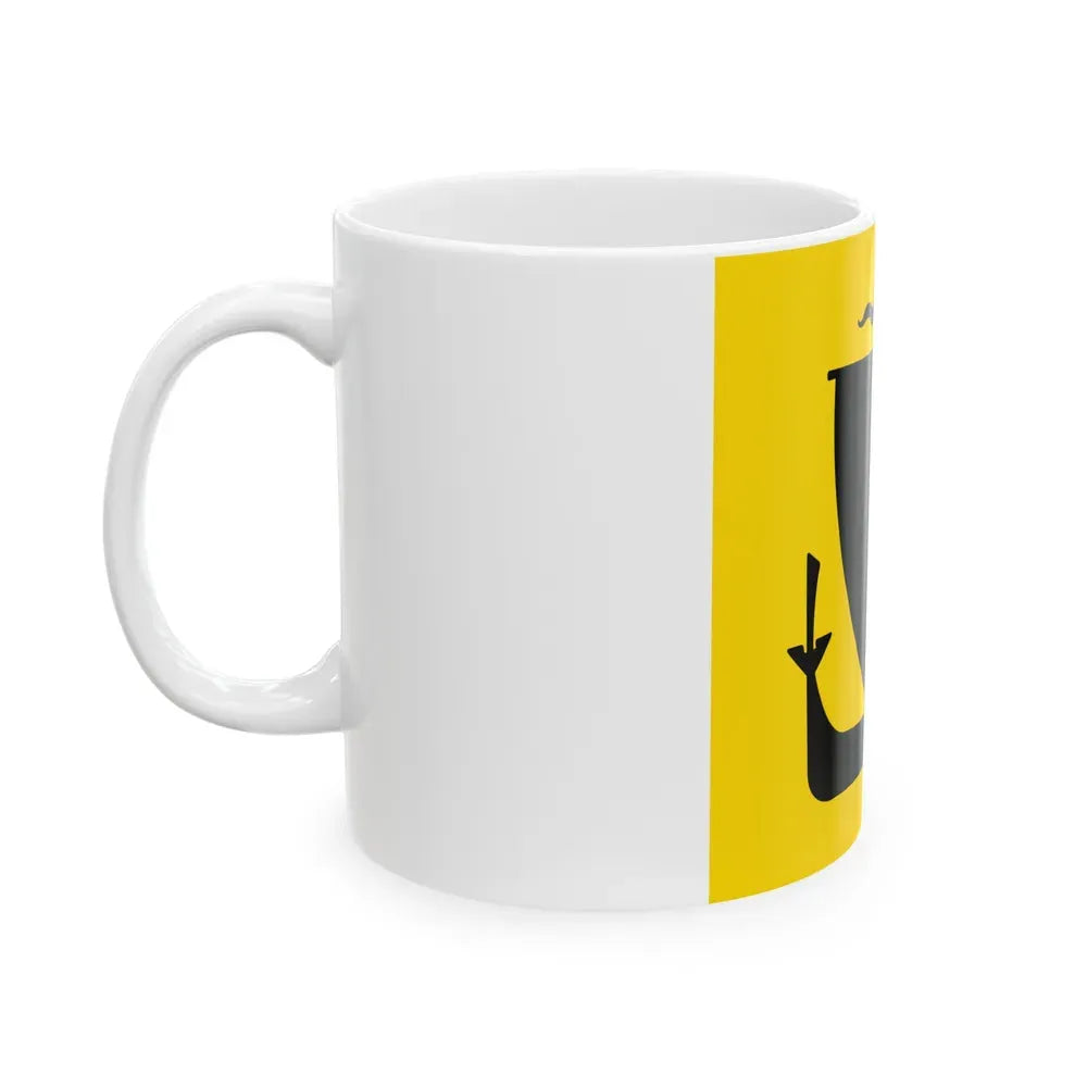 Flag of Nordland Norway - White Coffee Mug - Go Mug Yourself