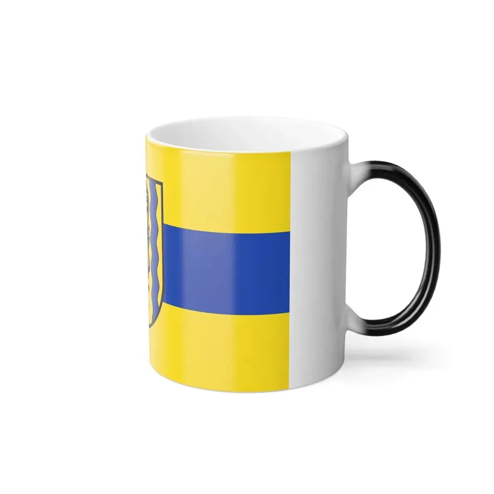 Flag of Nordsachsen Germany - Color Changing Coffee Mug - Go Mug Yourself