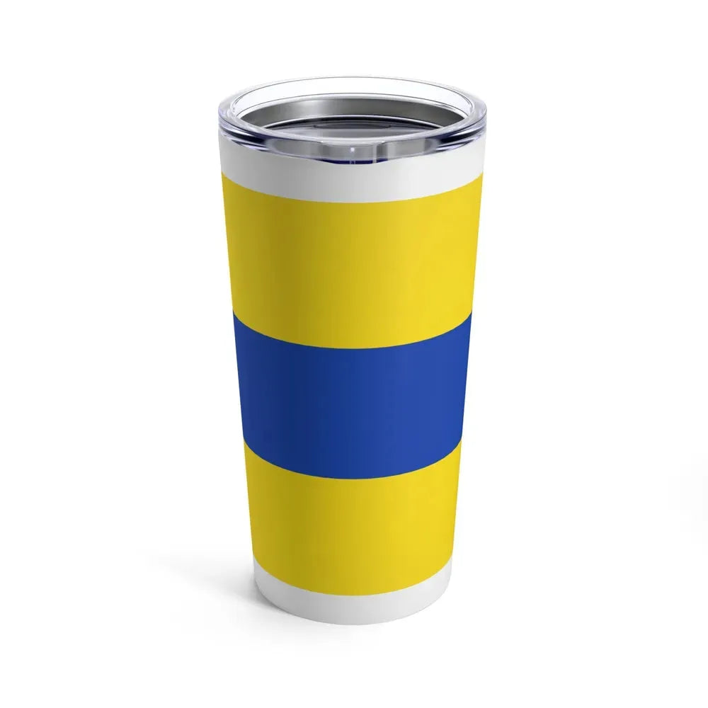 Flag of Nordsachsen Germany - Tumbler 20oz - Go Mug Yourself