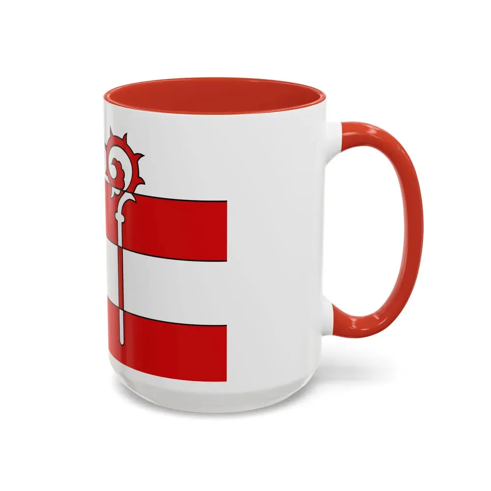 Flag of Nordwestmecklenburg Germany - Accent Coffee Mug - Go Mug Yourself