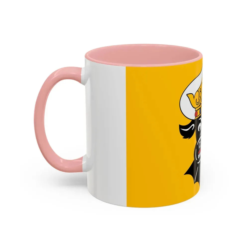 Flag of Nordwestmecklenburg Germany - Accent Coffee Mug - Go Mug Yourself