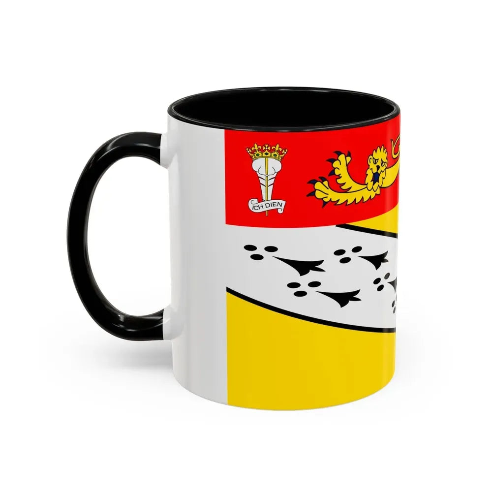 Flag of Norfolk UK - Accent Coffee Mug - Go Mug Yourself