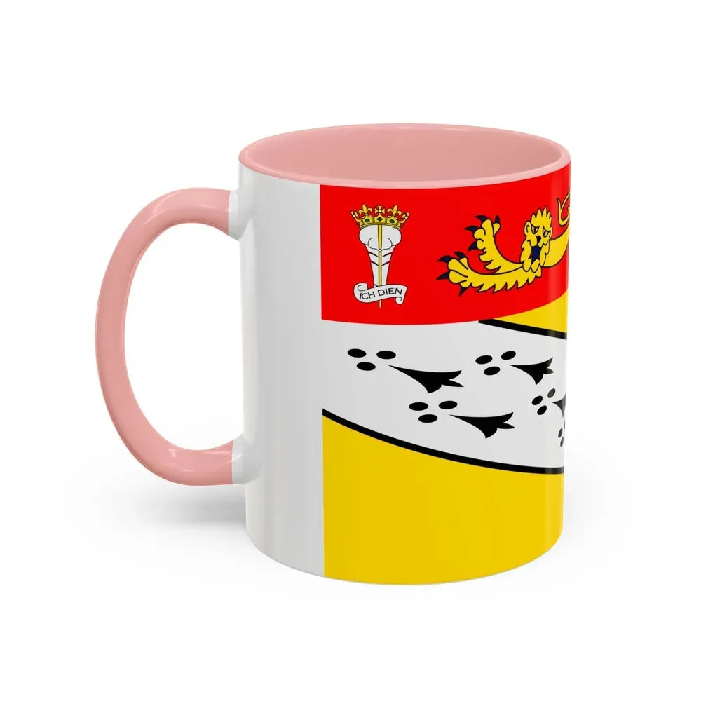Flag of Norfolk UK - Accent Coffee Mug - Go Mug Yourself