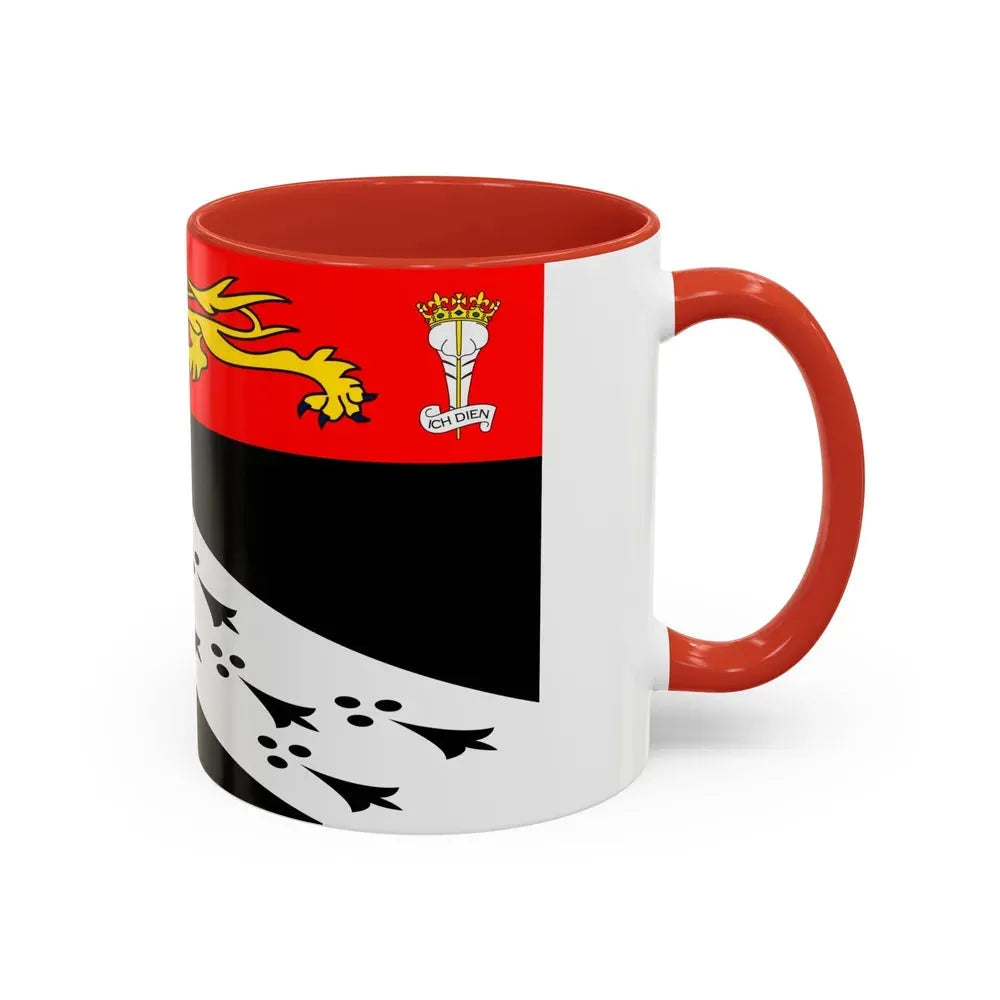 Flag of Norfolk UK - Accent Coffee Mug - Go Mug Yourself