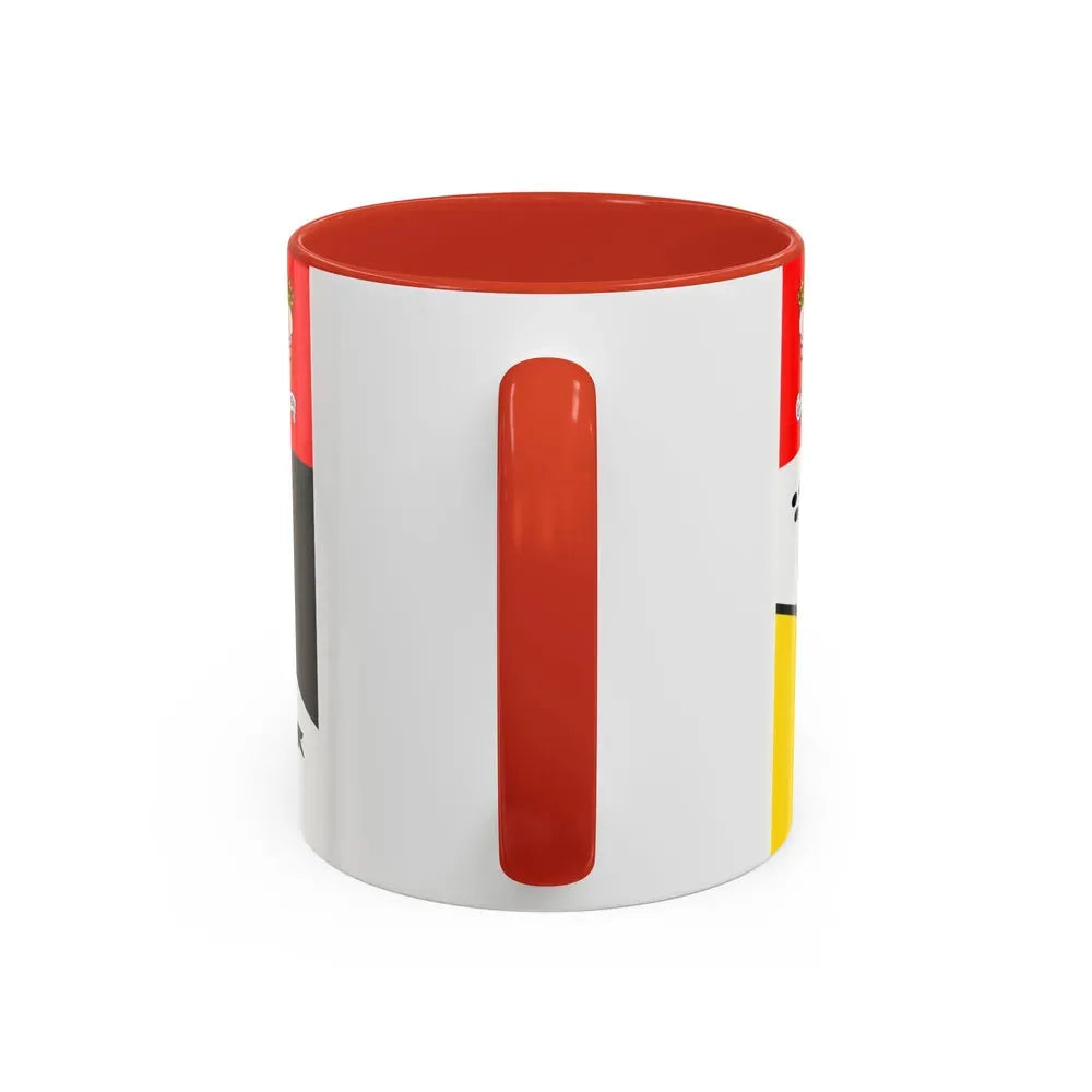 Flag of Norfolk UK - Accent Coffee Mug - Go Mug Yourself