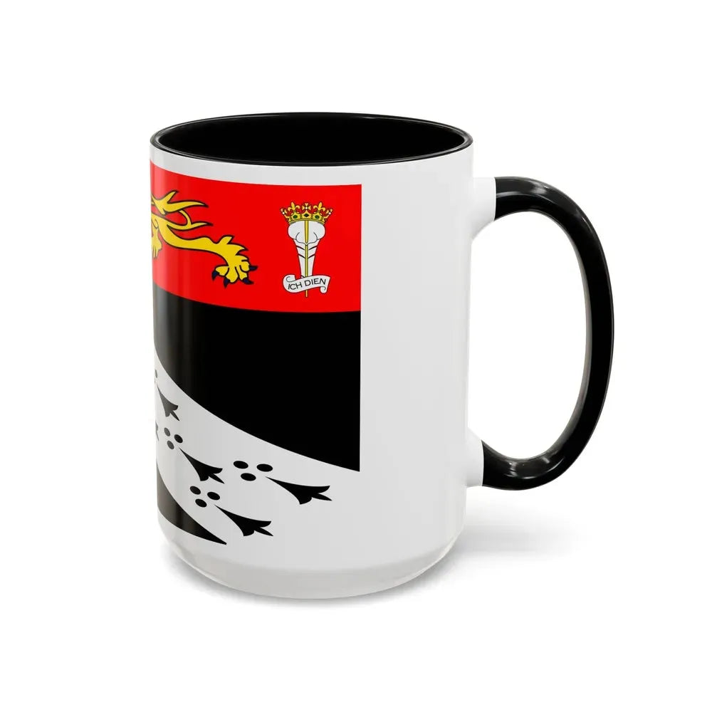 Flag of Norfolk UK - Accent Coffee Mug - Go Mug Yourself