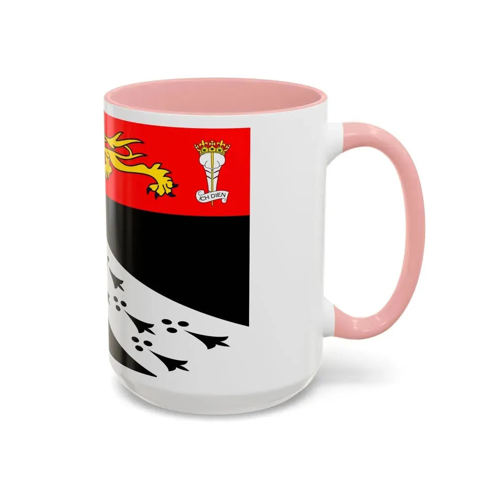 Flag of Norfolk UK - Accent Coffee Mug - Go Mug Yourself