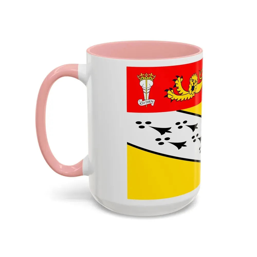 Flag of Norfolk UK - Accent Coffee Mug - Go Mug Yourself
