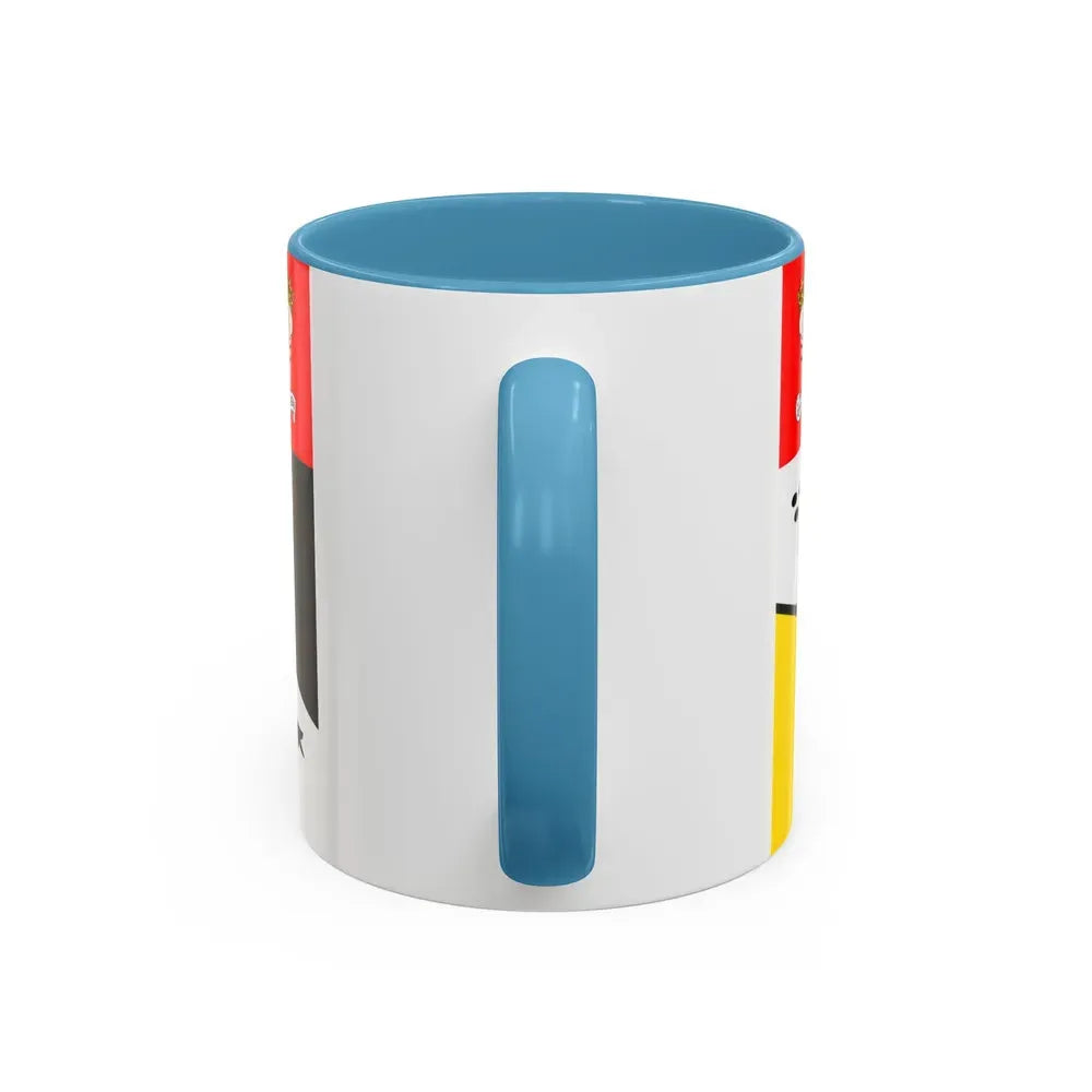 Flag of Norfolk UK - Accent Coffee Mug - Go Mug Yourself