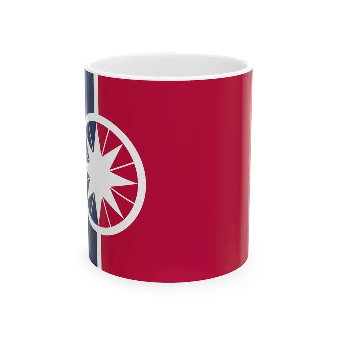 Flag of Norman Oklahoma (United States) White Coffee Mug 11oz - Go Mug Yourself